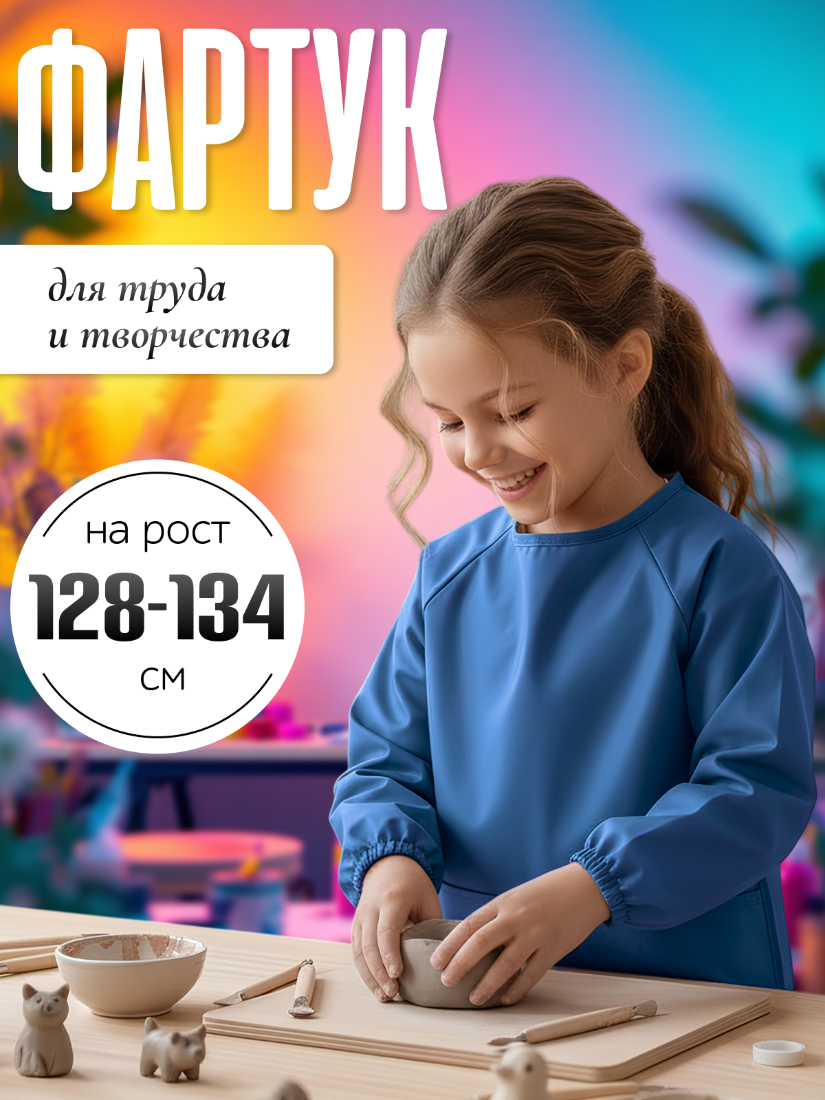Фартук AXLER с рукавами - фото 1