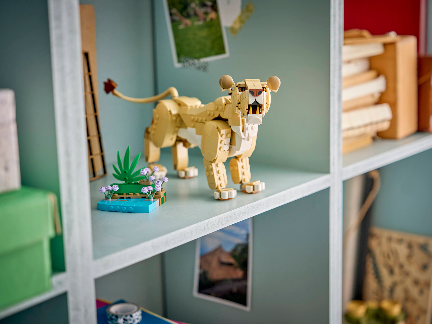 Конструктор LEGO Creator Величественный лев 839 дет. - фото 13