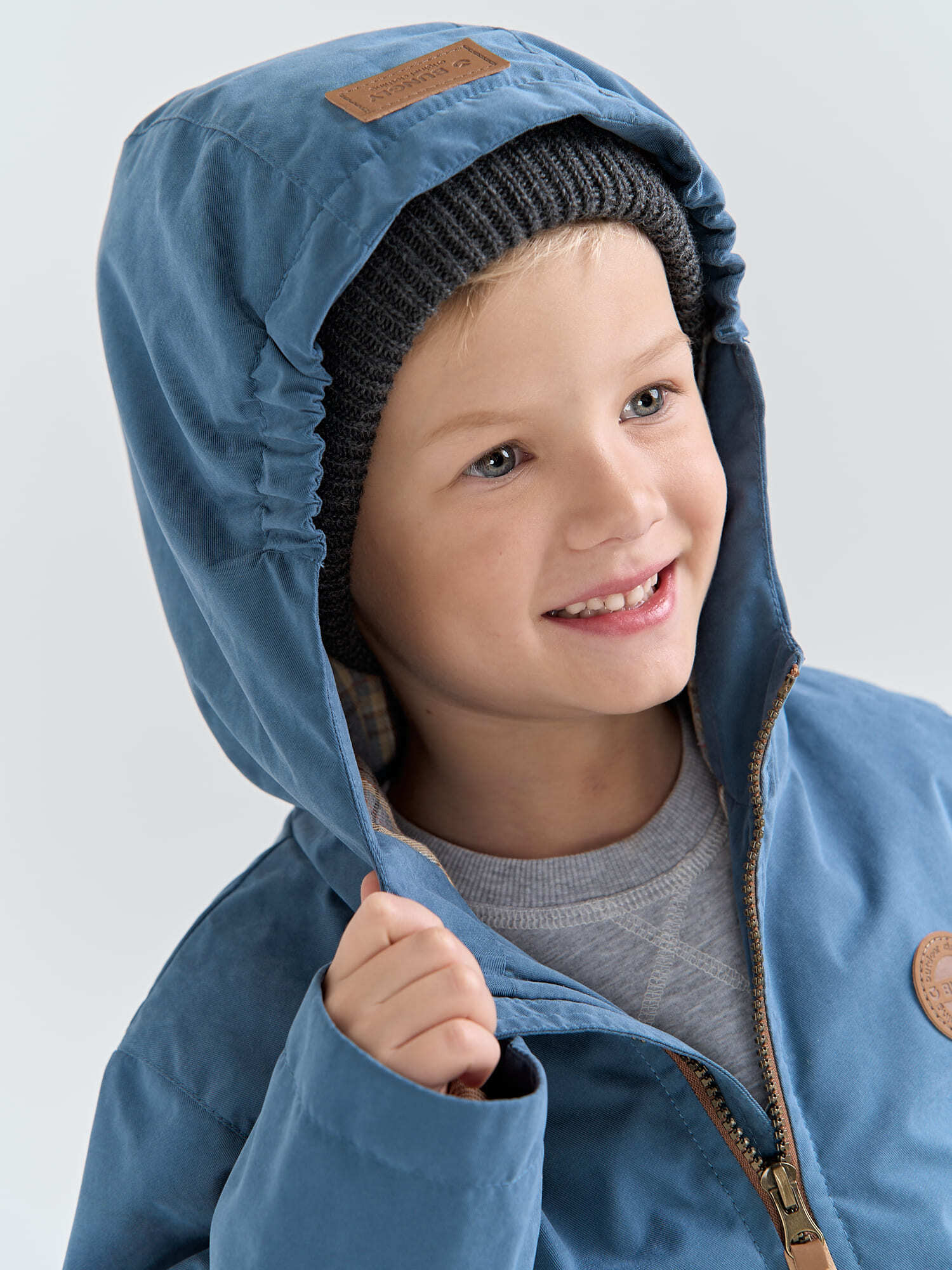 Парка BUNGLY 1R7510/Деним - фото 4