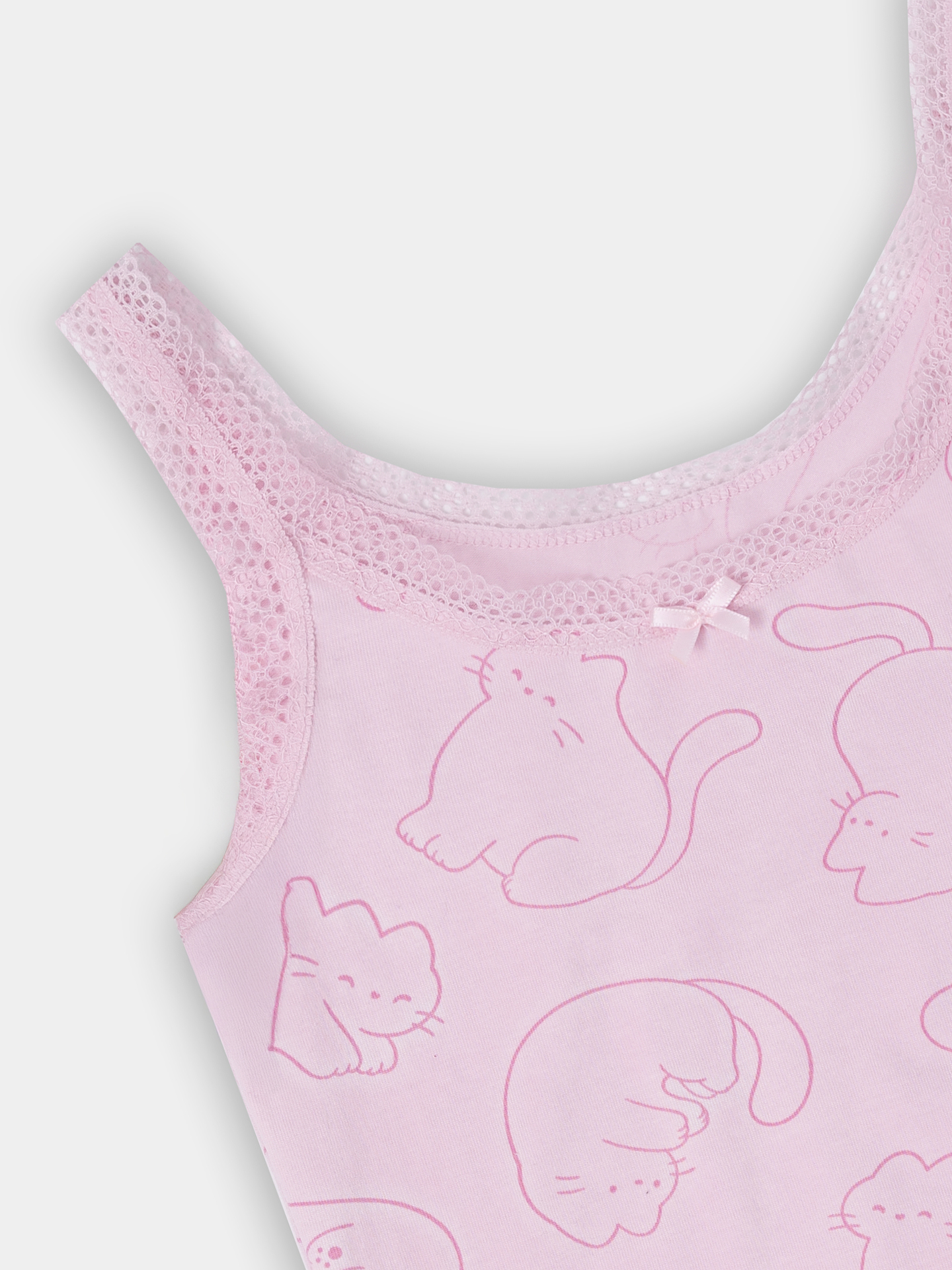 Майка и трусы Mark Formelle (Марк Формэль) 447008/котики на розовом - фото 3