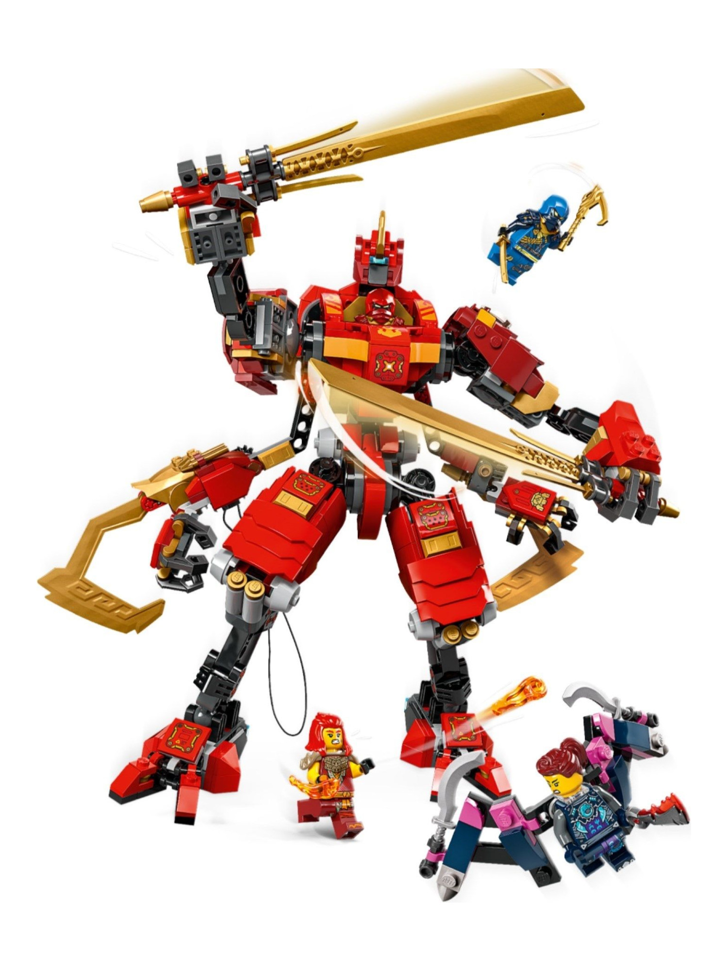 Конструктор LEGO NINJAGO Робот Кая 623 дет. - фото 4