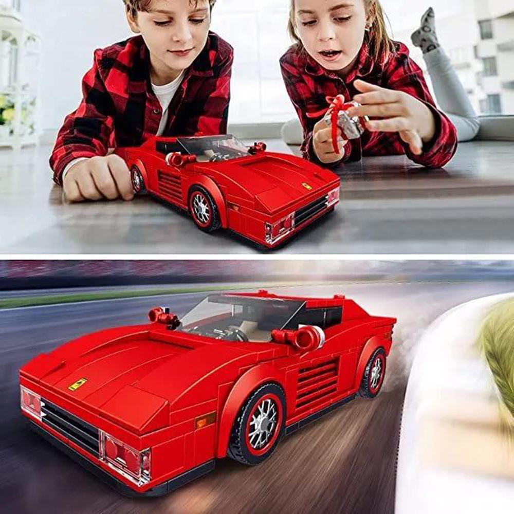 Конструктор Mould King Спорткар Ferrari Testarossa блочный - фото 3