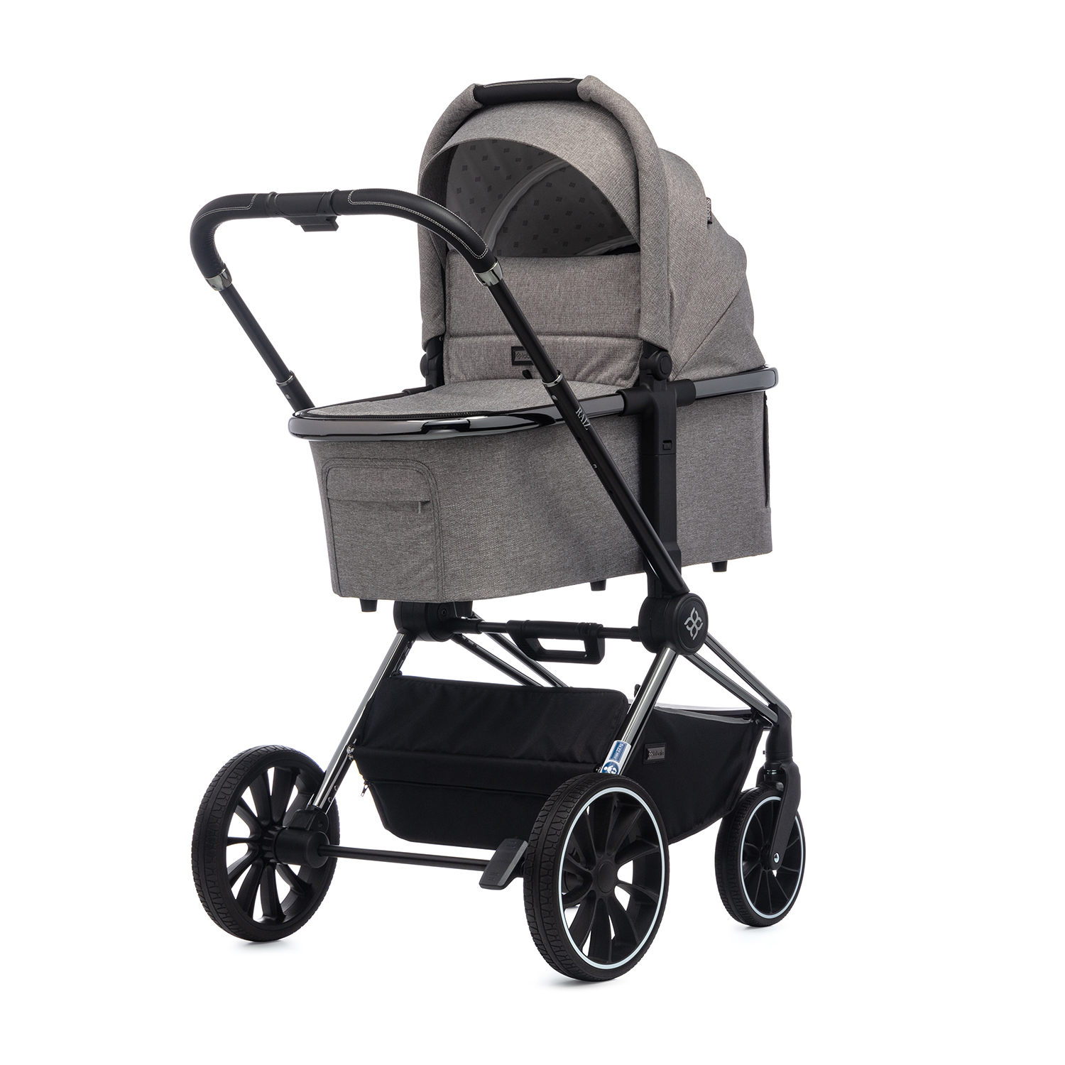 Коляска 2в1 Labala Raiz Light grey - фото 7