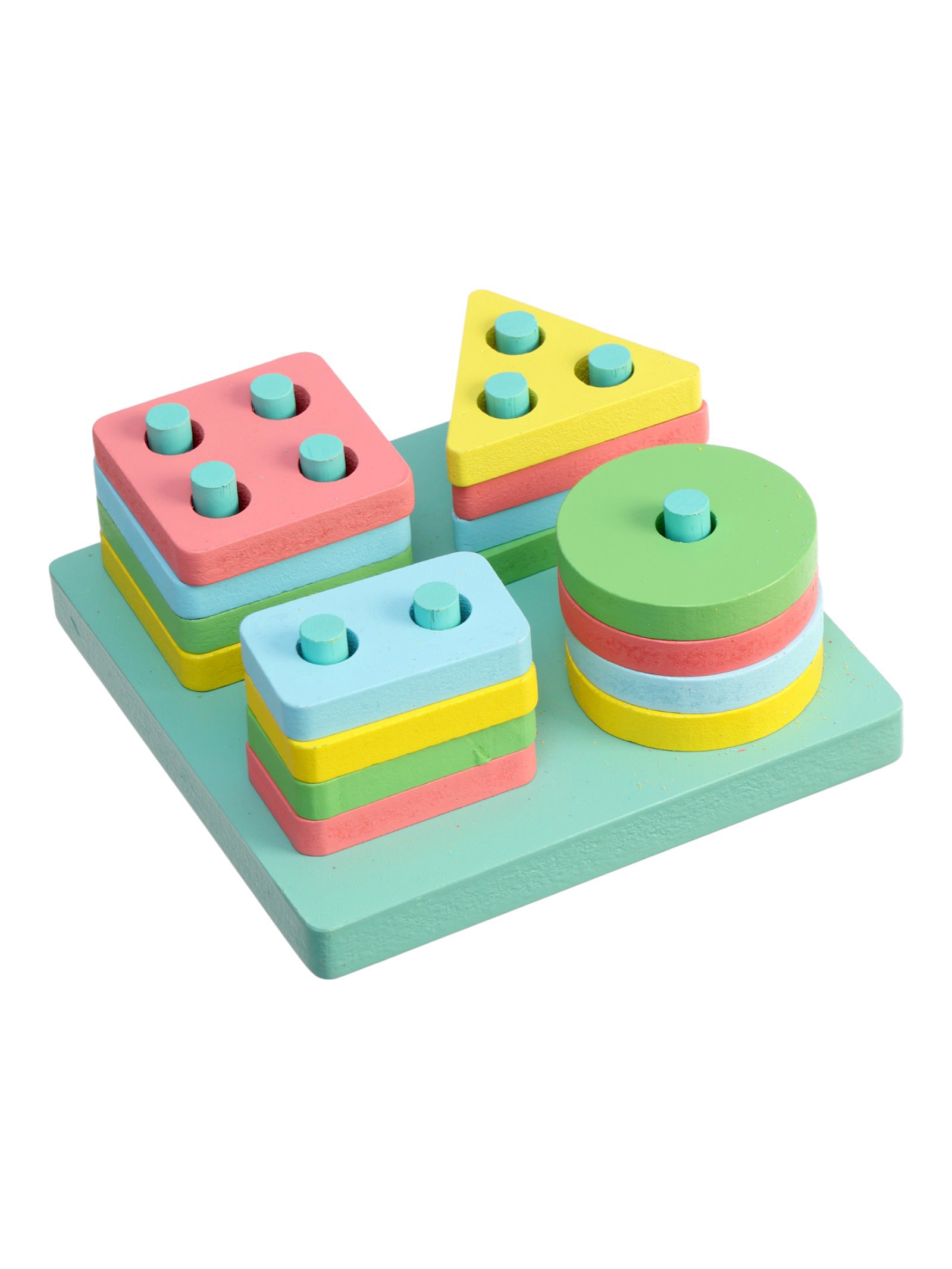 Игрушка Лесная мастерская пирамидка - фото 16