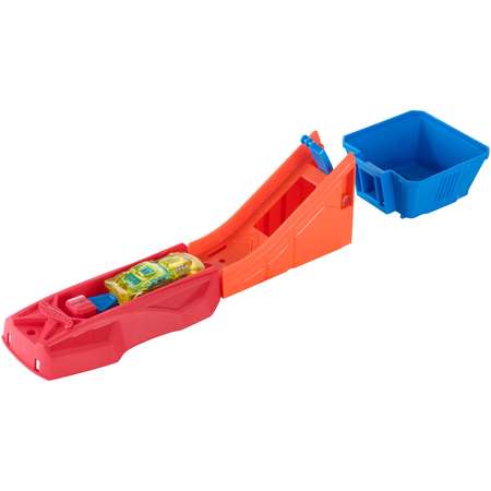 Трек Hot Wheels Огненный прыжок 4 с пусковой установкой