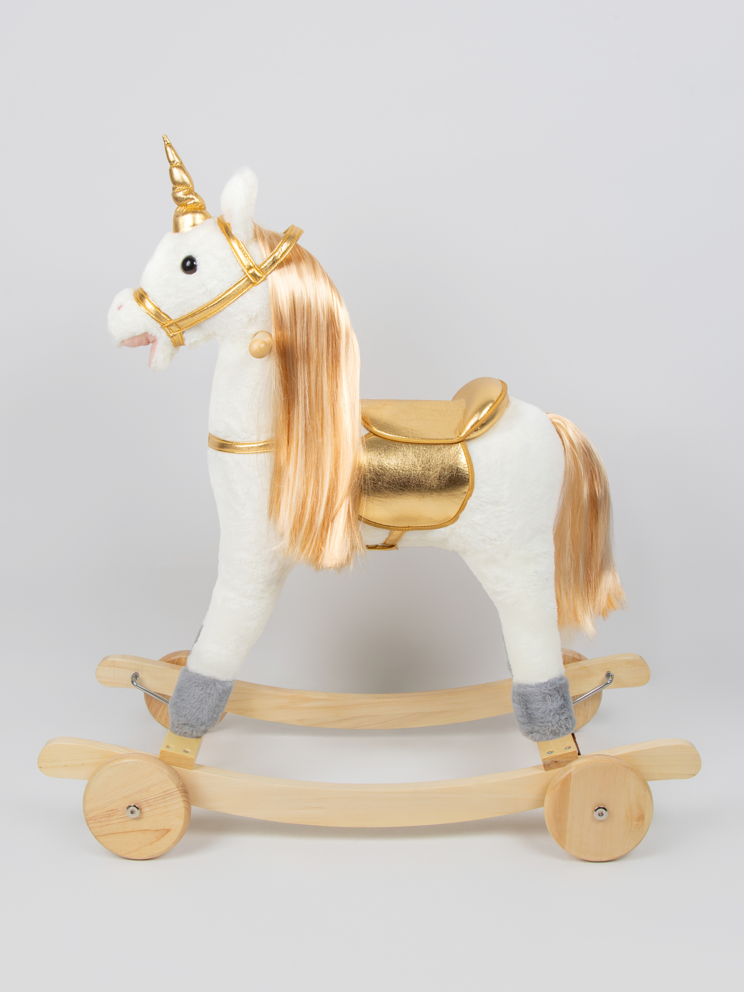 Качалка Amarobaby Unicorn белый - фото 18