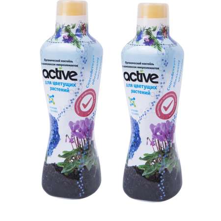 Удобрение . для цветущих аctive 0.5л