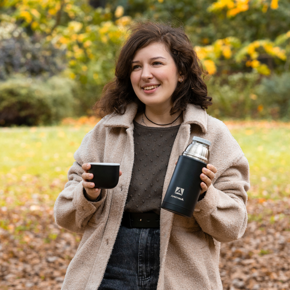 Термос Арктика с двумя чашками 750мл - фото 6