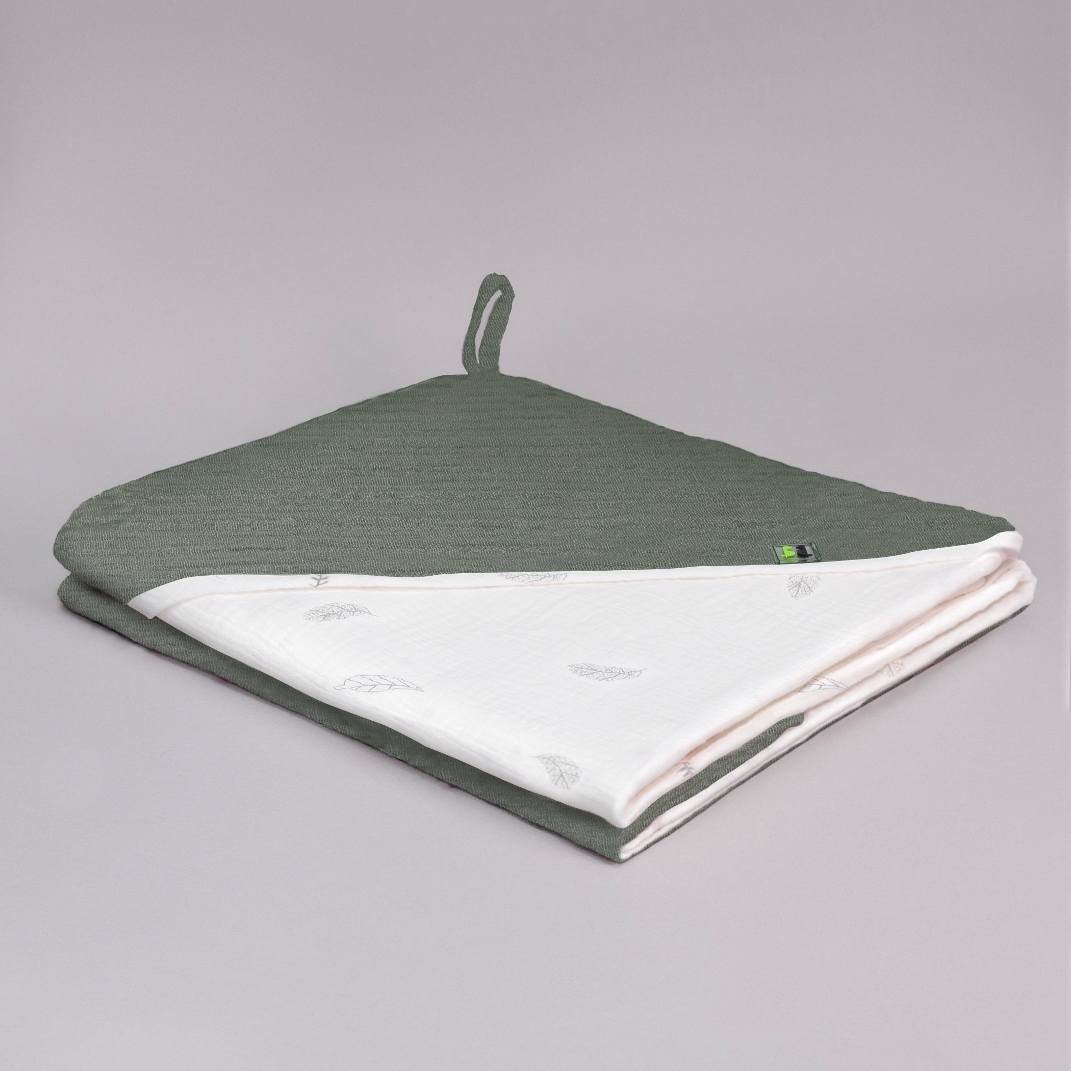 Полотенце уголок Фабрика Бамбук с капюшоном (уголком) 98 x 98 см - фото 1