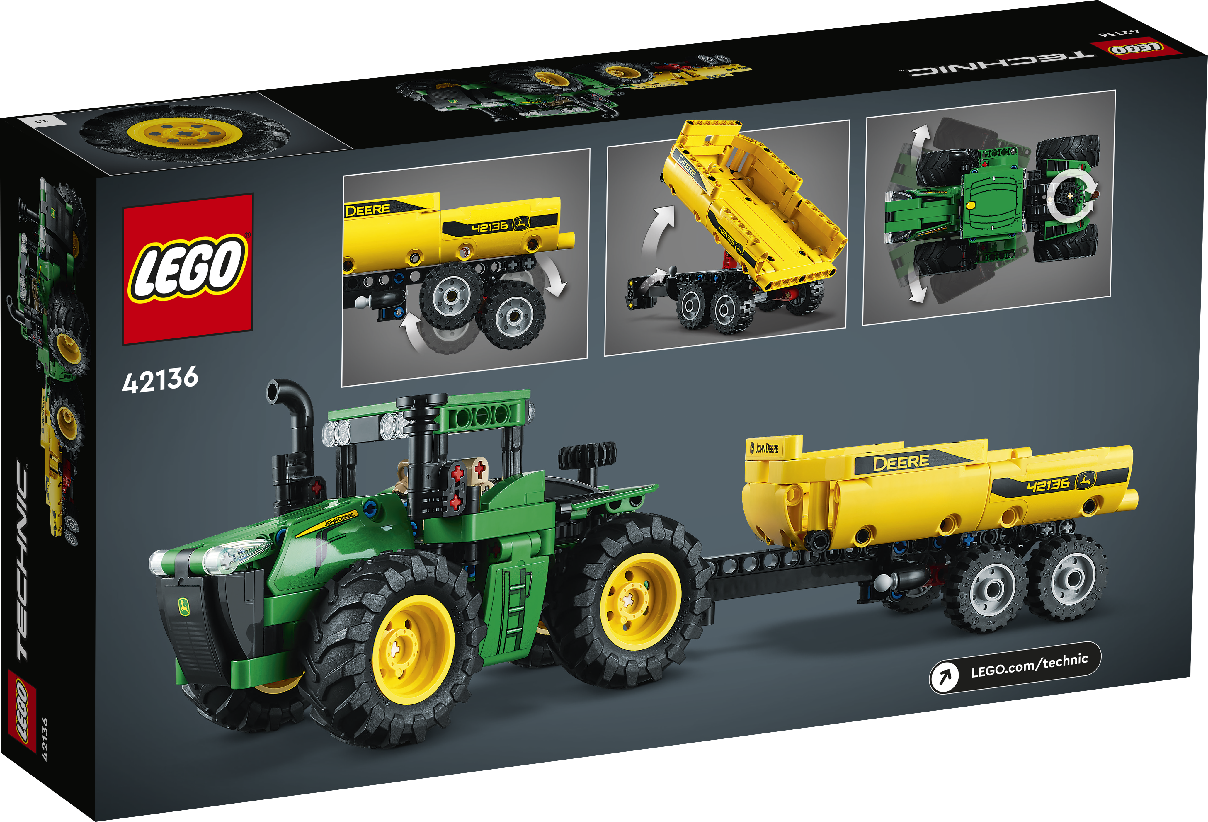 Конструктор LEGO Technic John Deere Tractor - фото 7