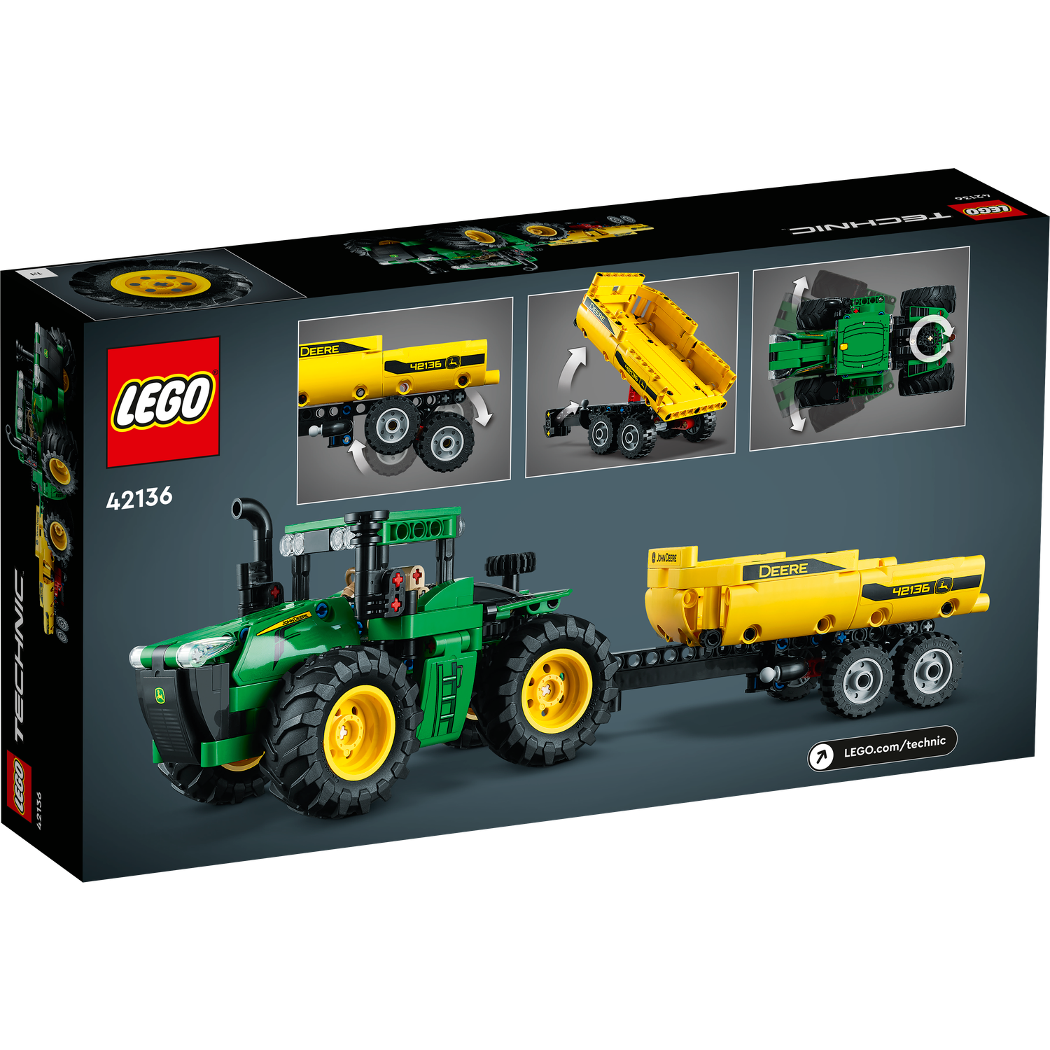 Конструктор LEGO Technic John Deere Tractor 390 дет. - фото 7