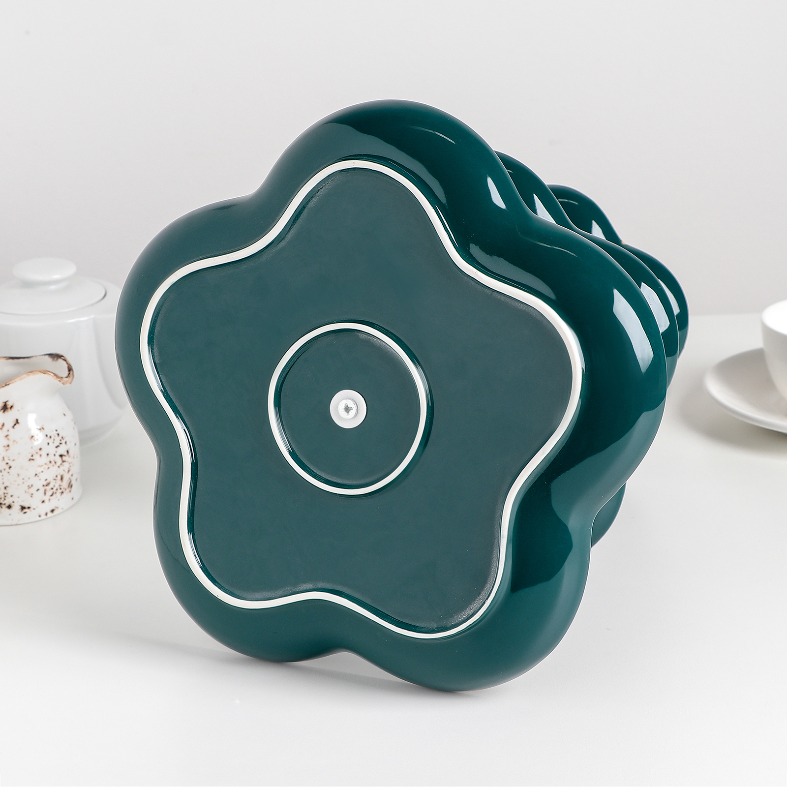 Блюдо 3-х ярусное Sima-Land «Изумруд» - фото 3