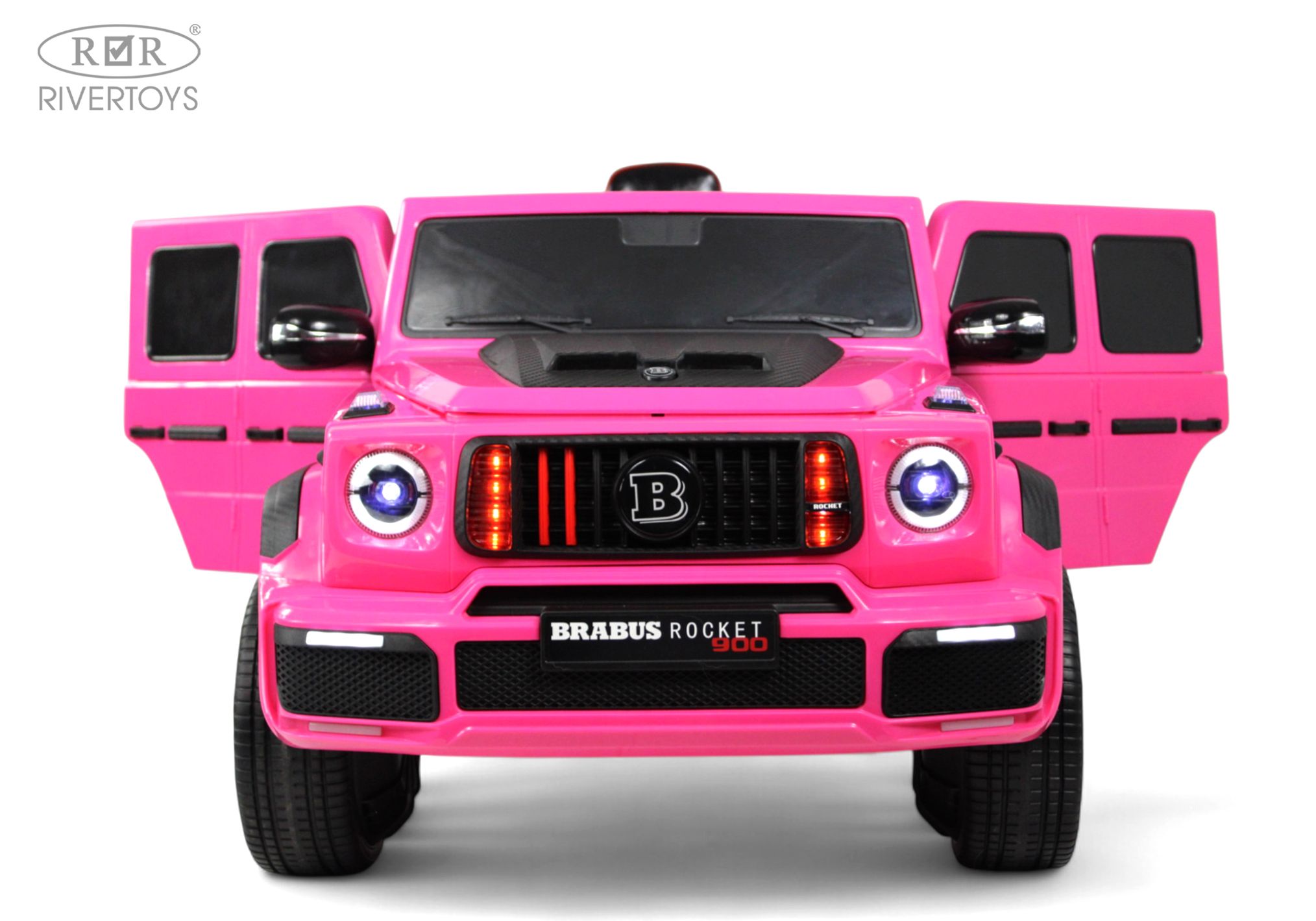 Электромобиль RIVERTOYS Mercedes Z999ZZ-PINK С пультом ДУ - фото 4