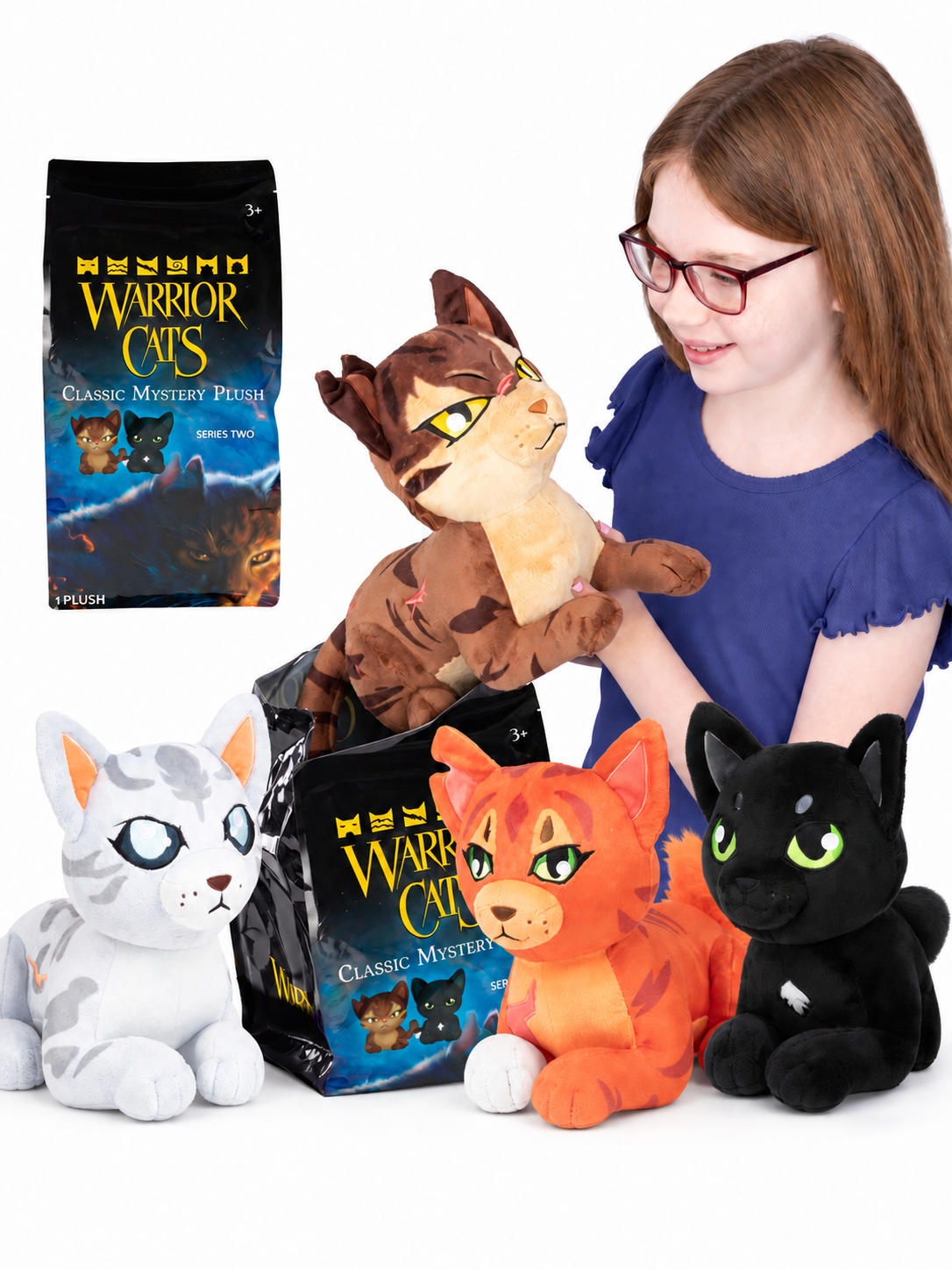 Мягкая игрушка Warrior Cats сюрприз Коты-воители 28см - фото 13