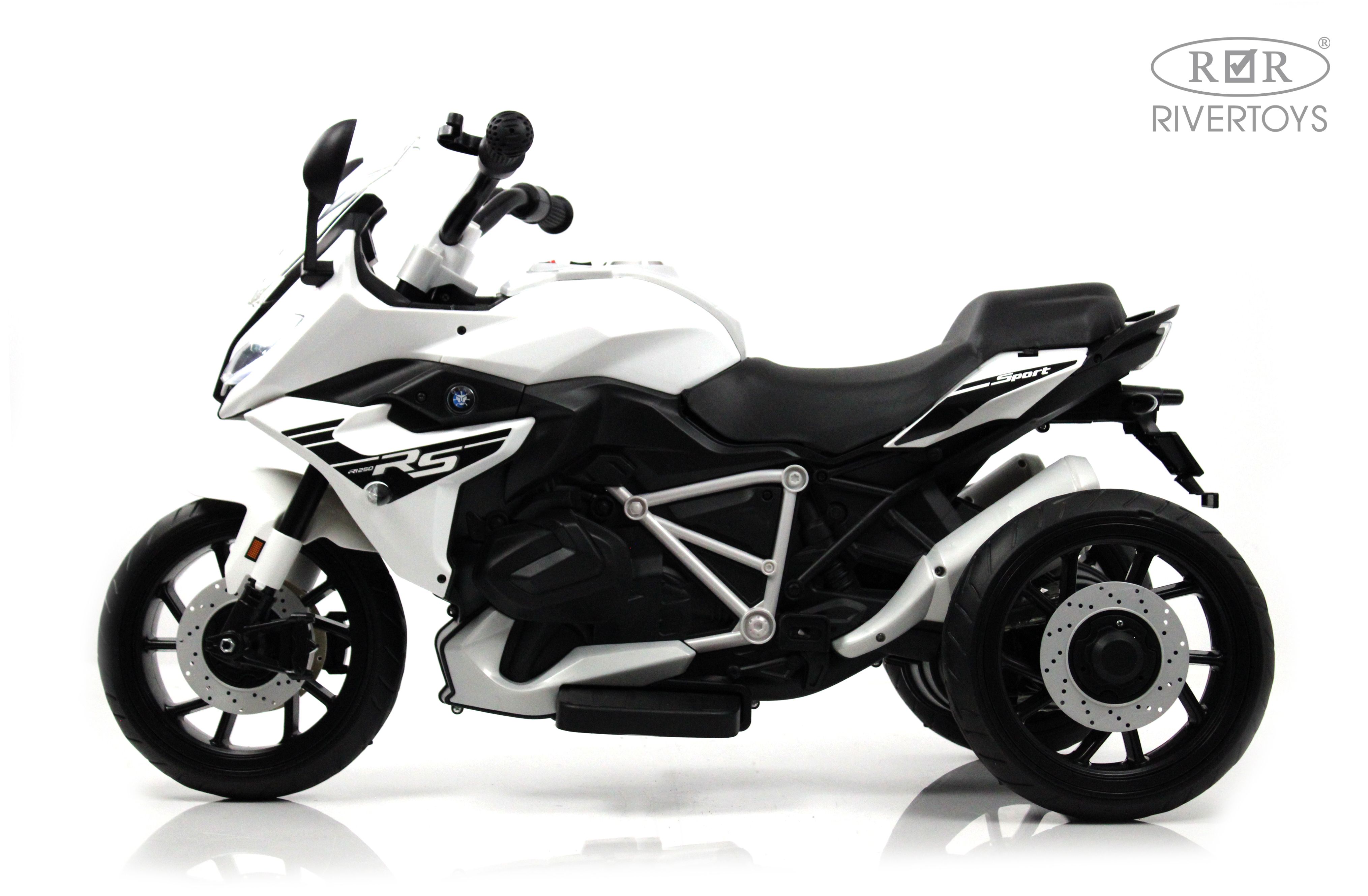 Электромобиль RIVERTOYS Z333ZZ-WHITE - фото 5
