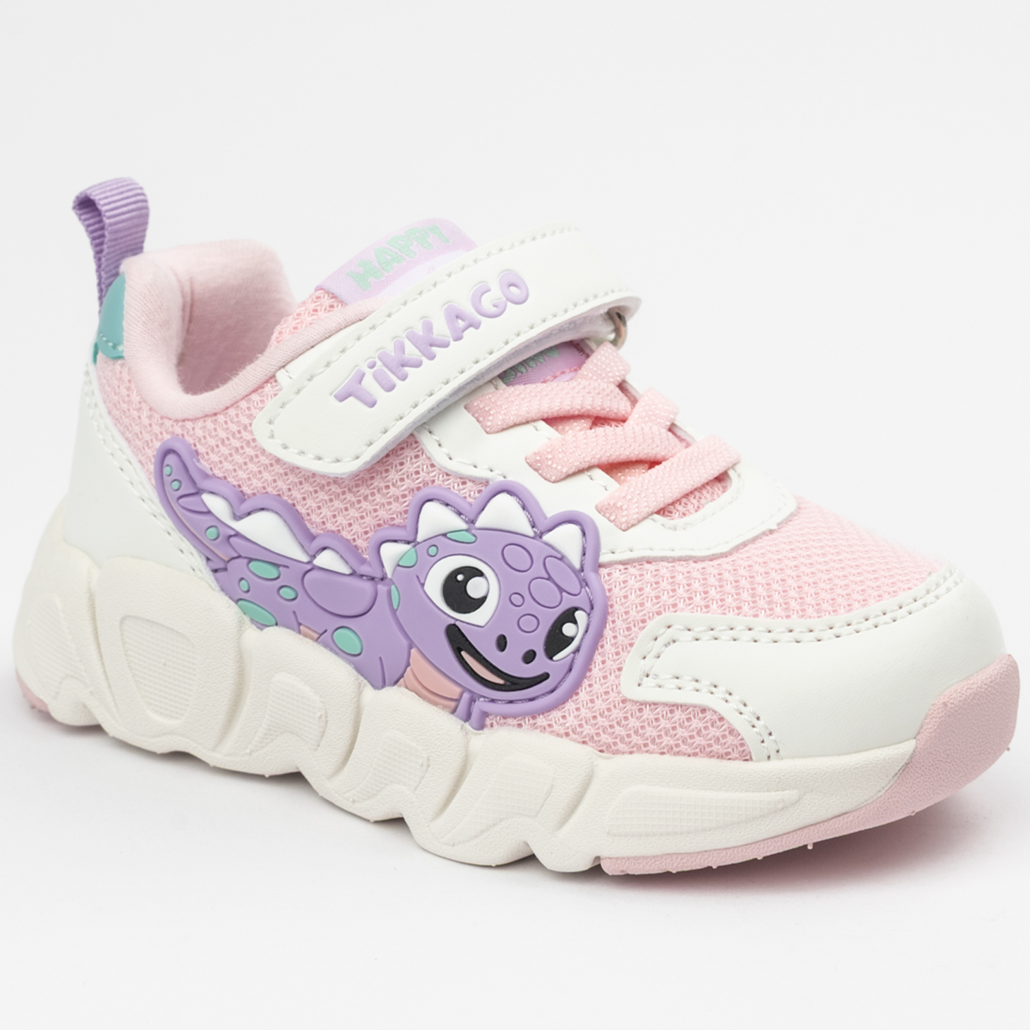 Кроссовки TikkaGo 4E01_2574_white-pink - фото 5