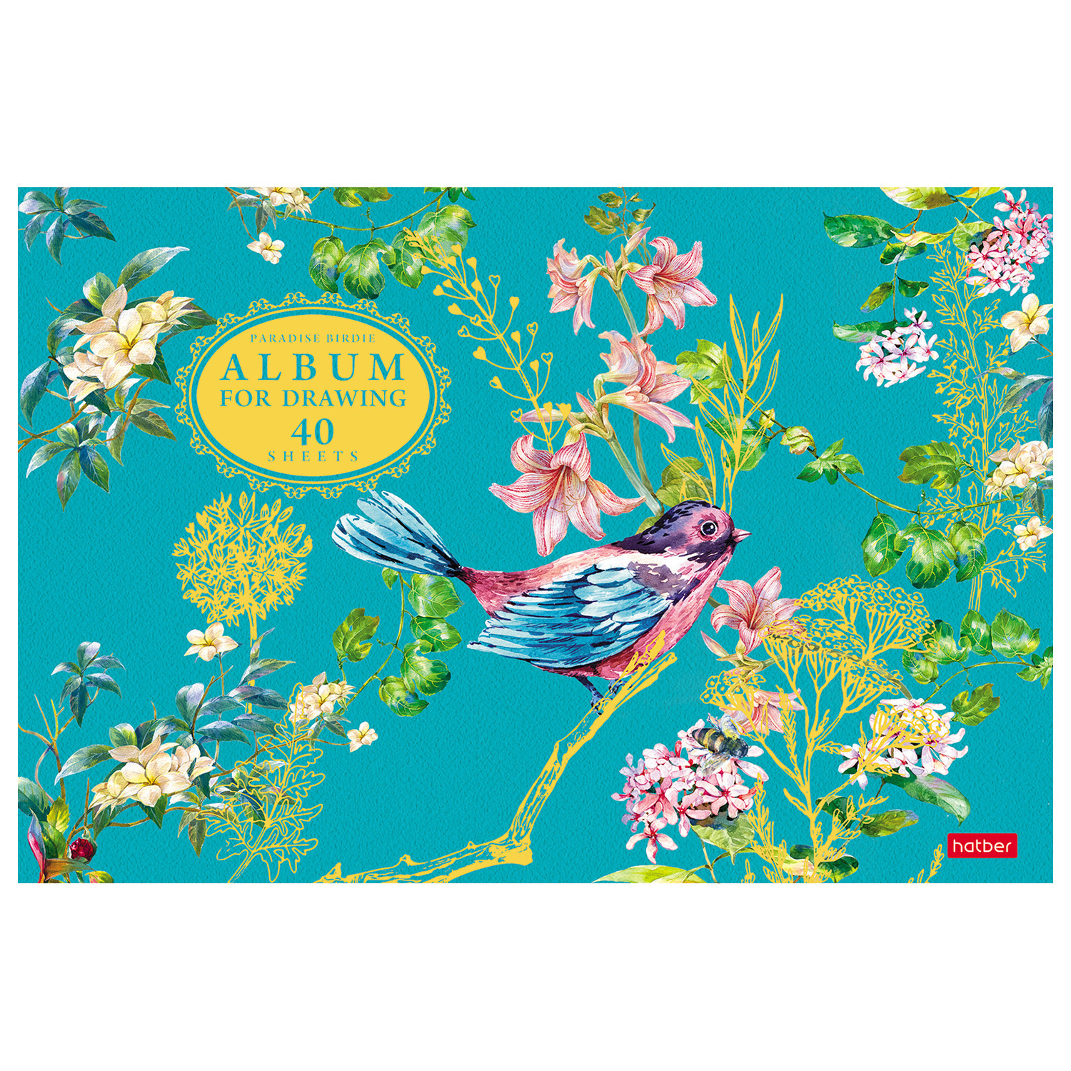 Альбом Hatber А4 40 лист. в ассортименте - фото 2