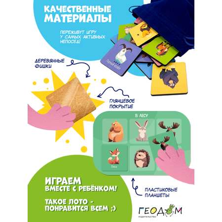 Настольная игра ГЕОДОМ Лото