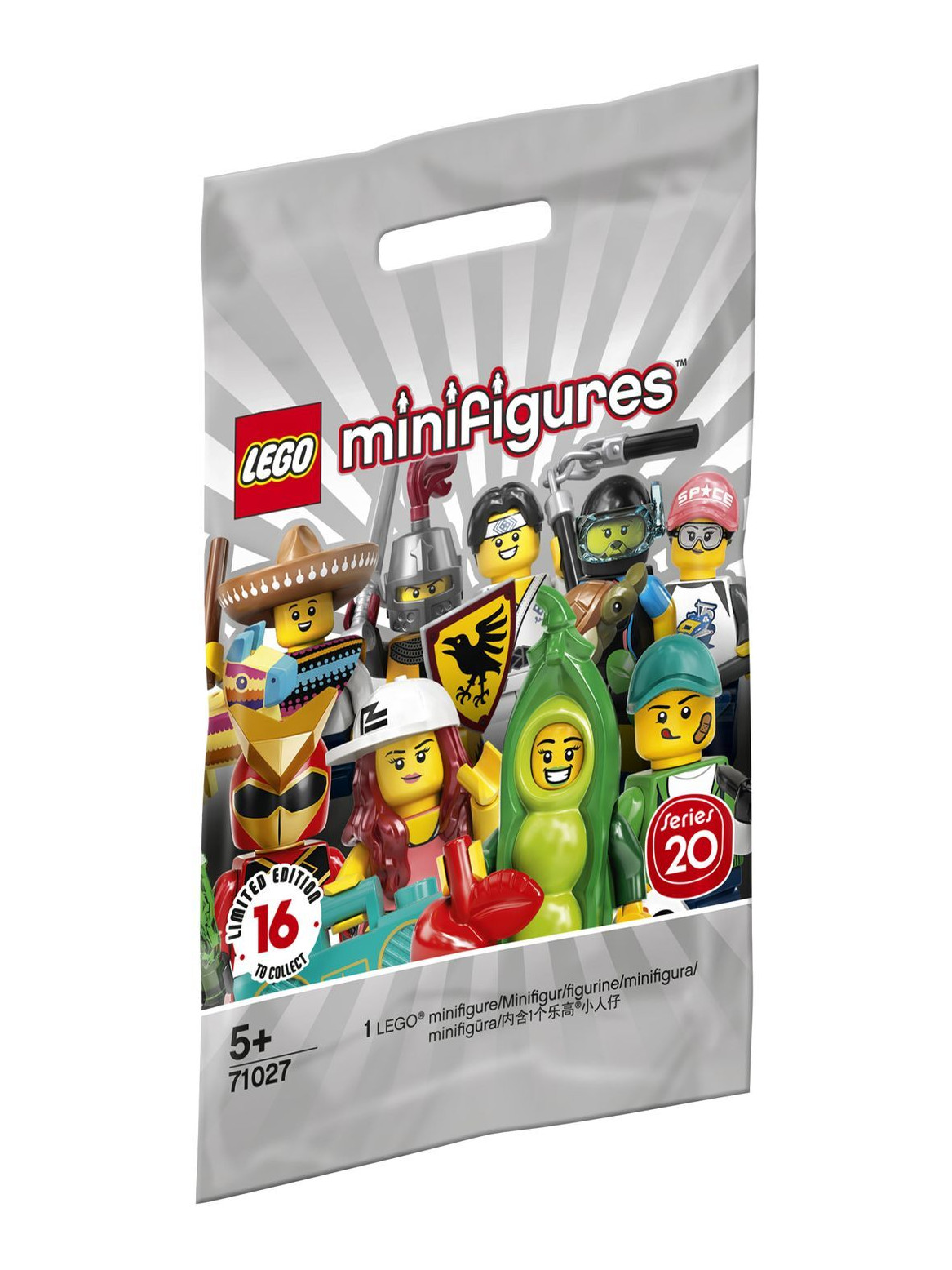 Конструктор LEGO Minifigures Минифигурка 1 шт. 1 дет. - фото 5