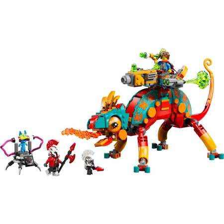 Конструктор LEGO DREAMZzz Огненный хамелеон Матео блочный