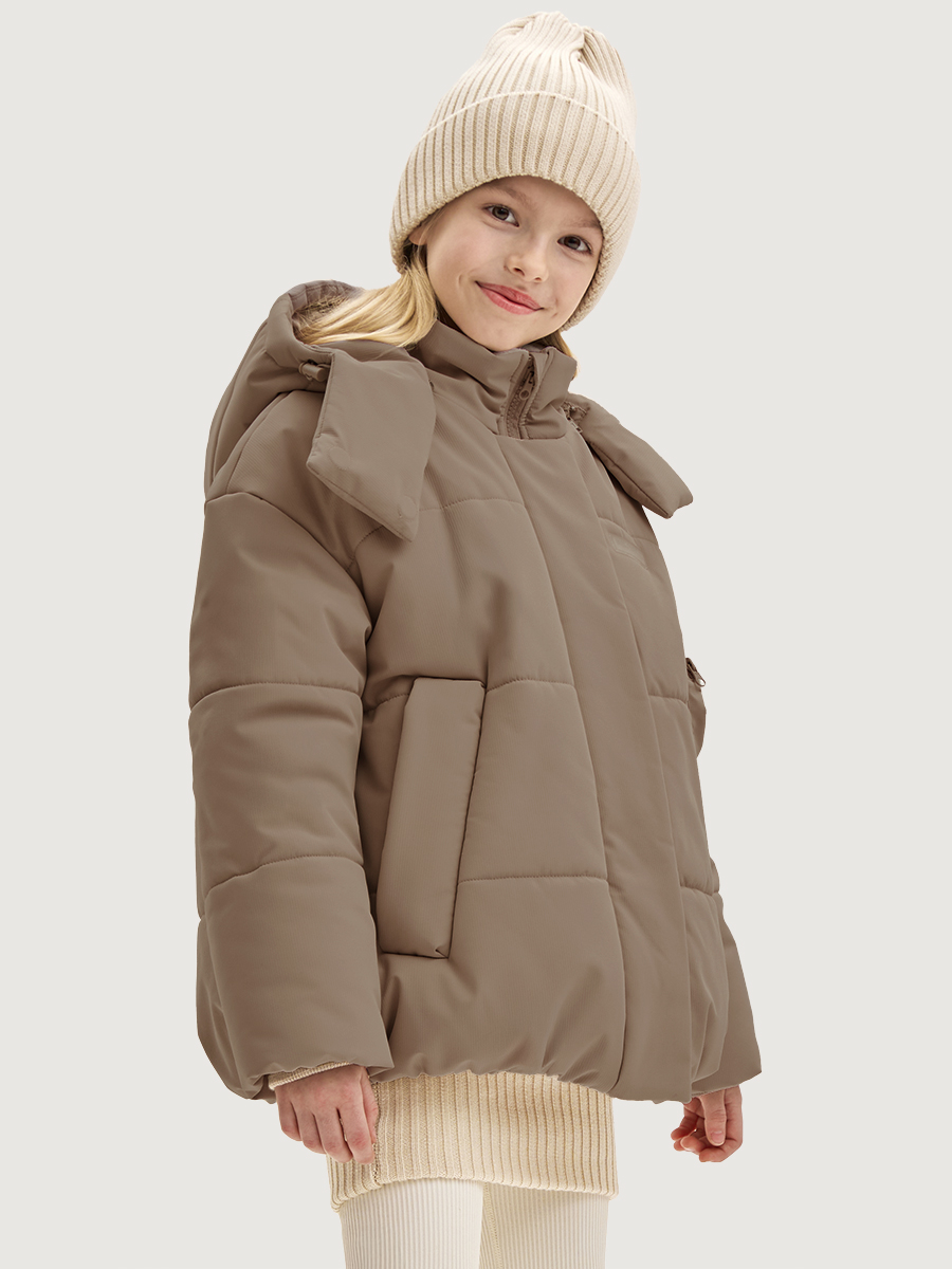 Куртка NIKASTYLE 4з8625 кофе - фото 1