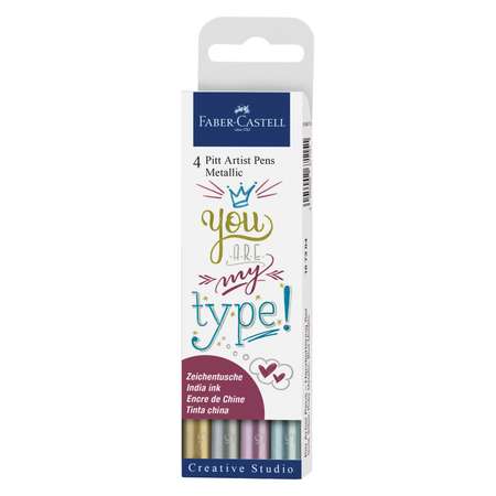 Ручка капиллярная Faber Castell 4 шт.