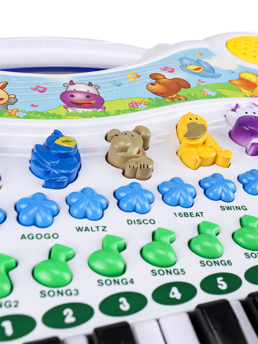 Игрушка музыкальная Рыжий кот пианино - фото 3