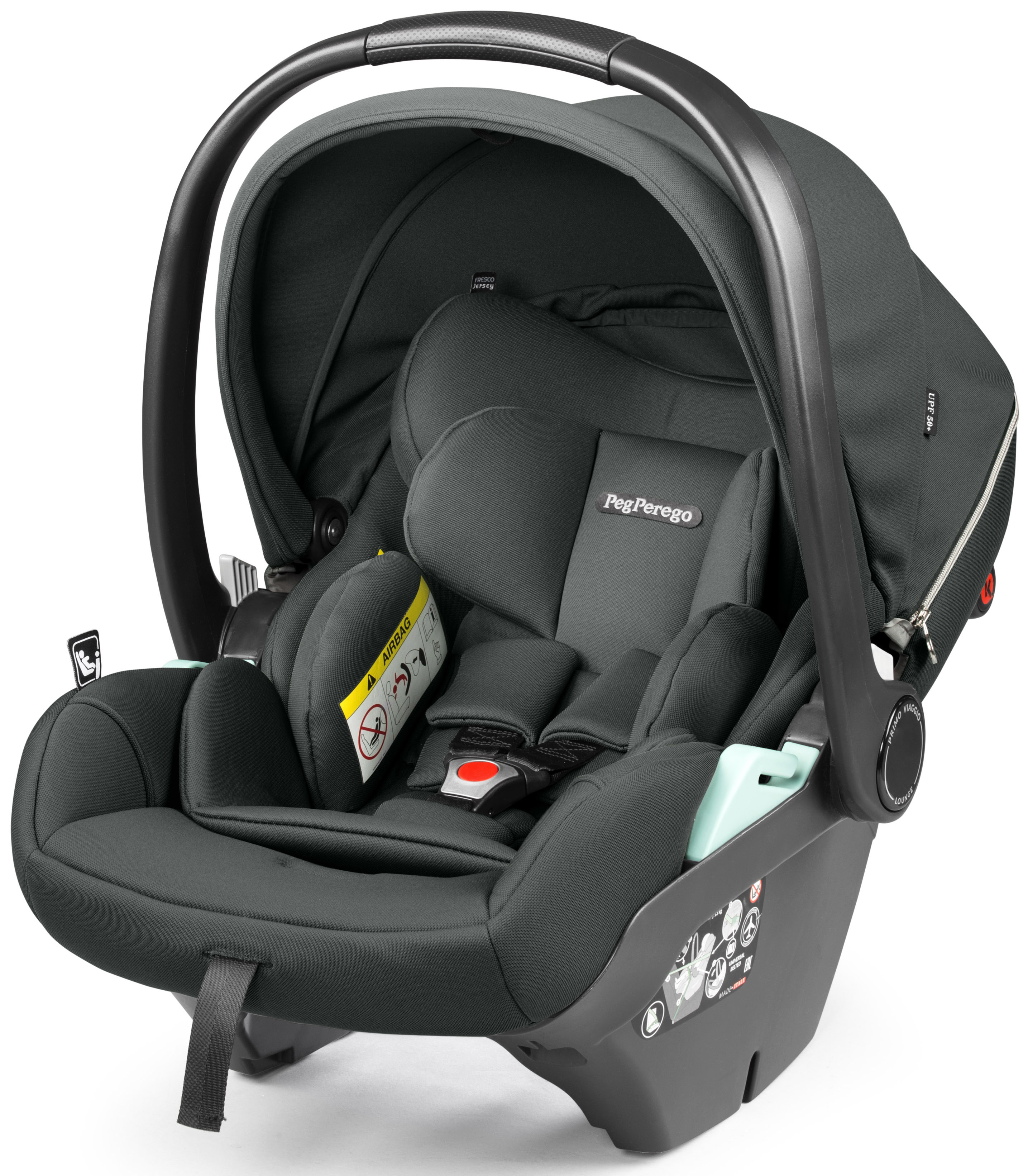 Автокресло Peg-Perego Lounge 0 (0 -13 кг) зеленый - фото 24