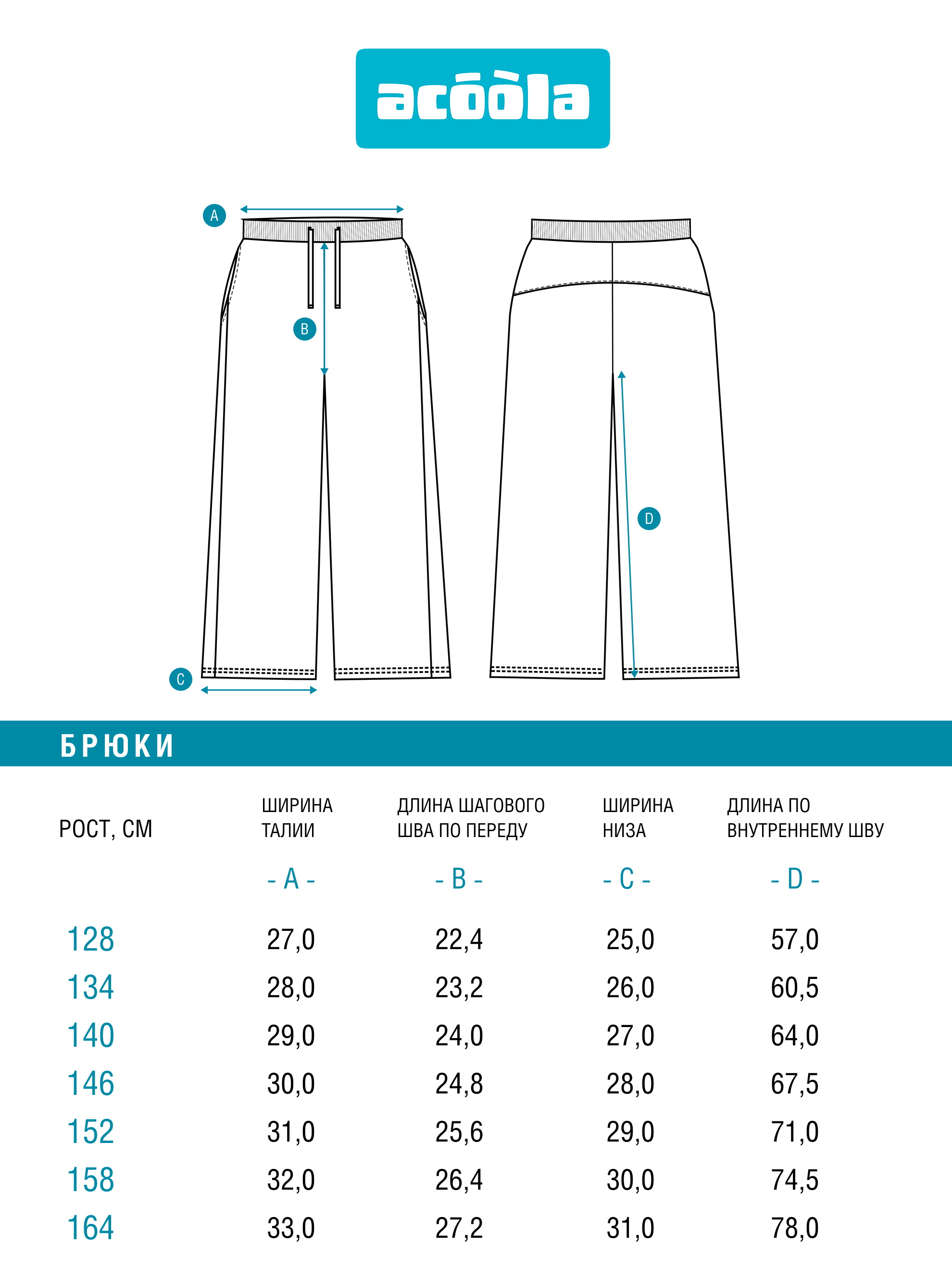 Брюки Acoola 20210460093_0094598 - фото 8