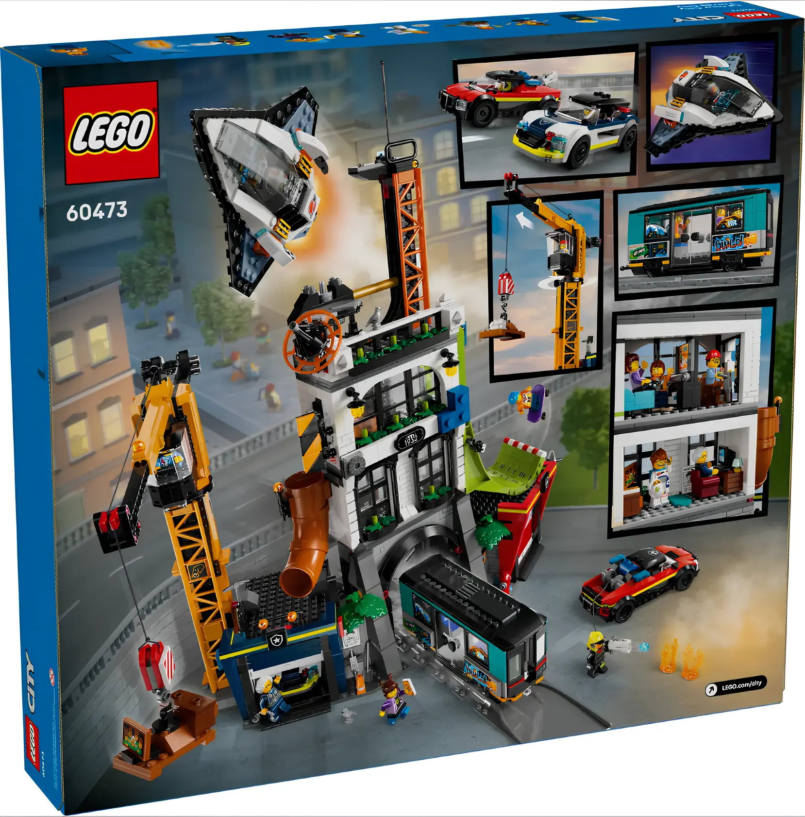 Конструктор LEGO City 60473 1941 дет. - фото 3