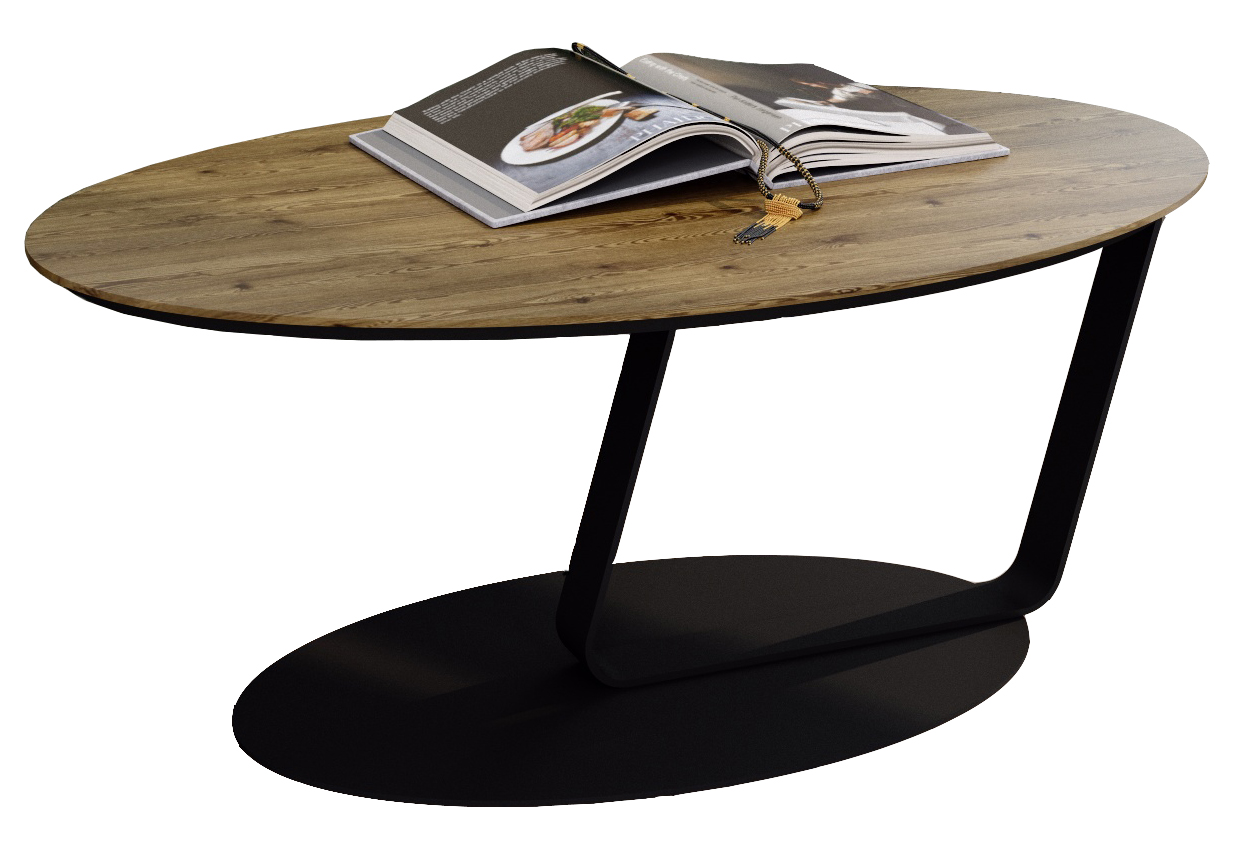 Стол журнальный LAVARIS Лисмор орех светлый - фото 3