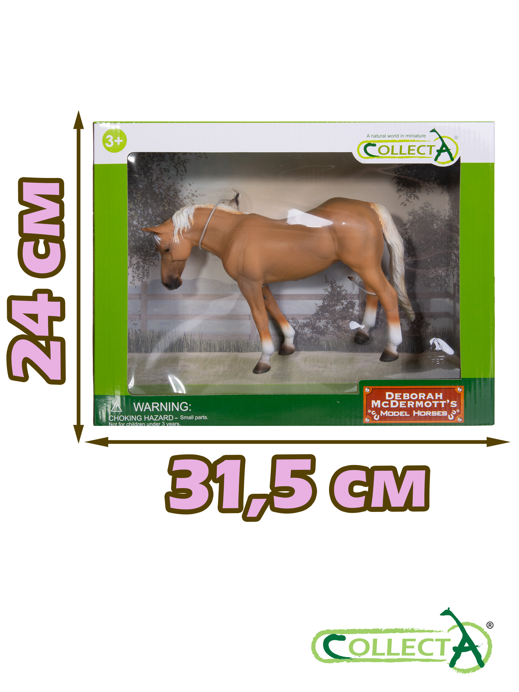 Фигурка Collecta Лошадь Кобыла Кватерхорс - фото 3