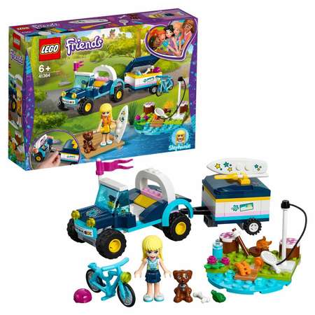 Конструктор LEGO Friends Багги с прицепом Стефани блочный