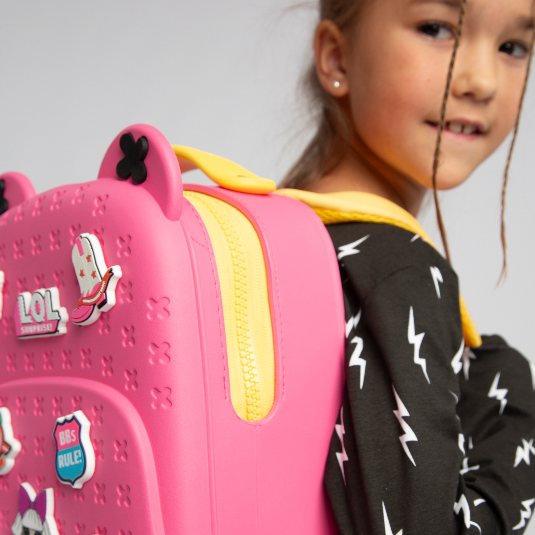 Рюкзак L.O.L. Surprise! большой розовый + джиббитсы - фото 11
