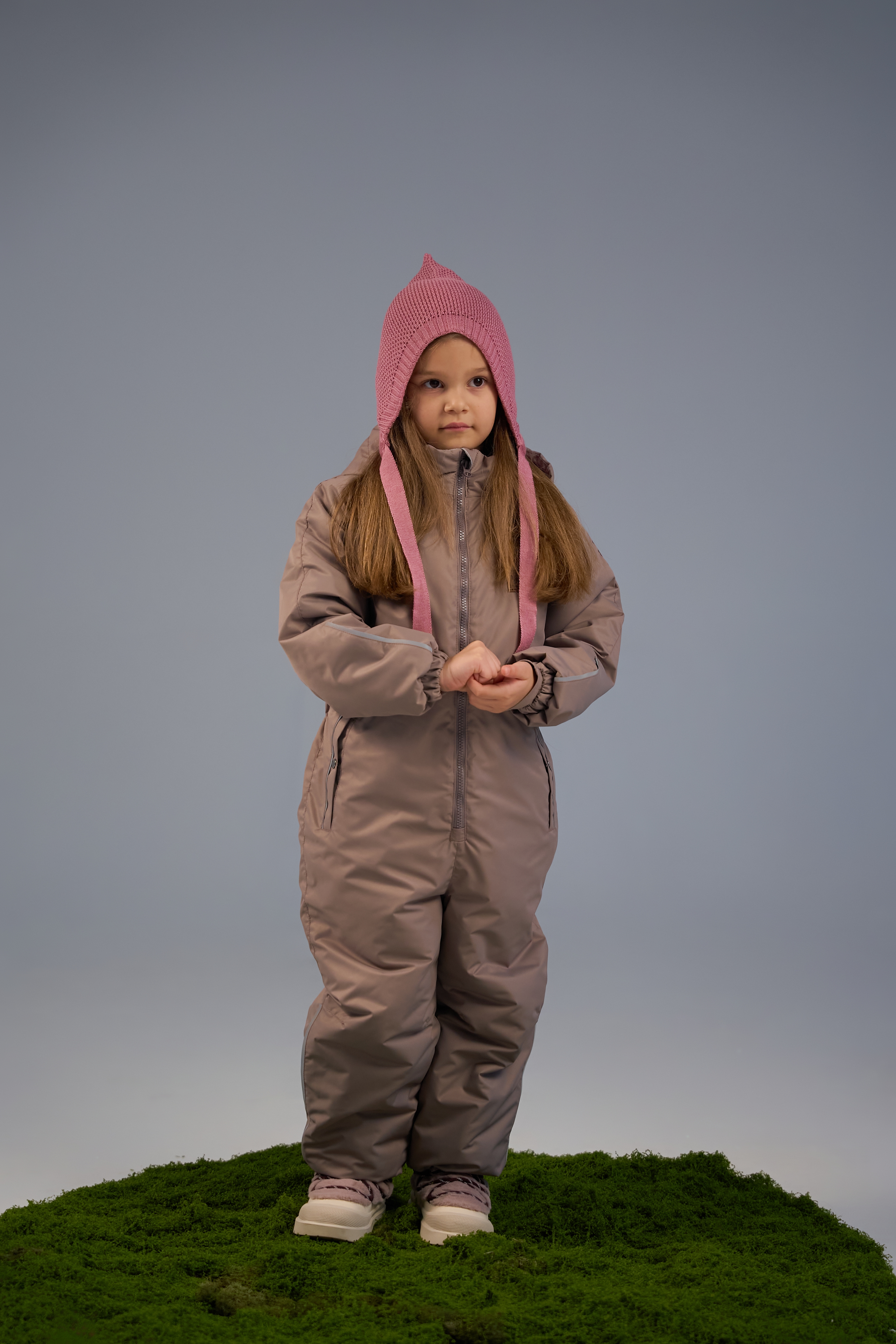 Комбинезон MINIDINO G-VO-Kmb-103/0Комбинезон демисезонный Minimal мокко детский - фото 2