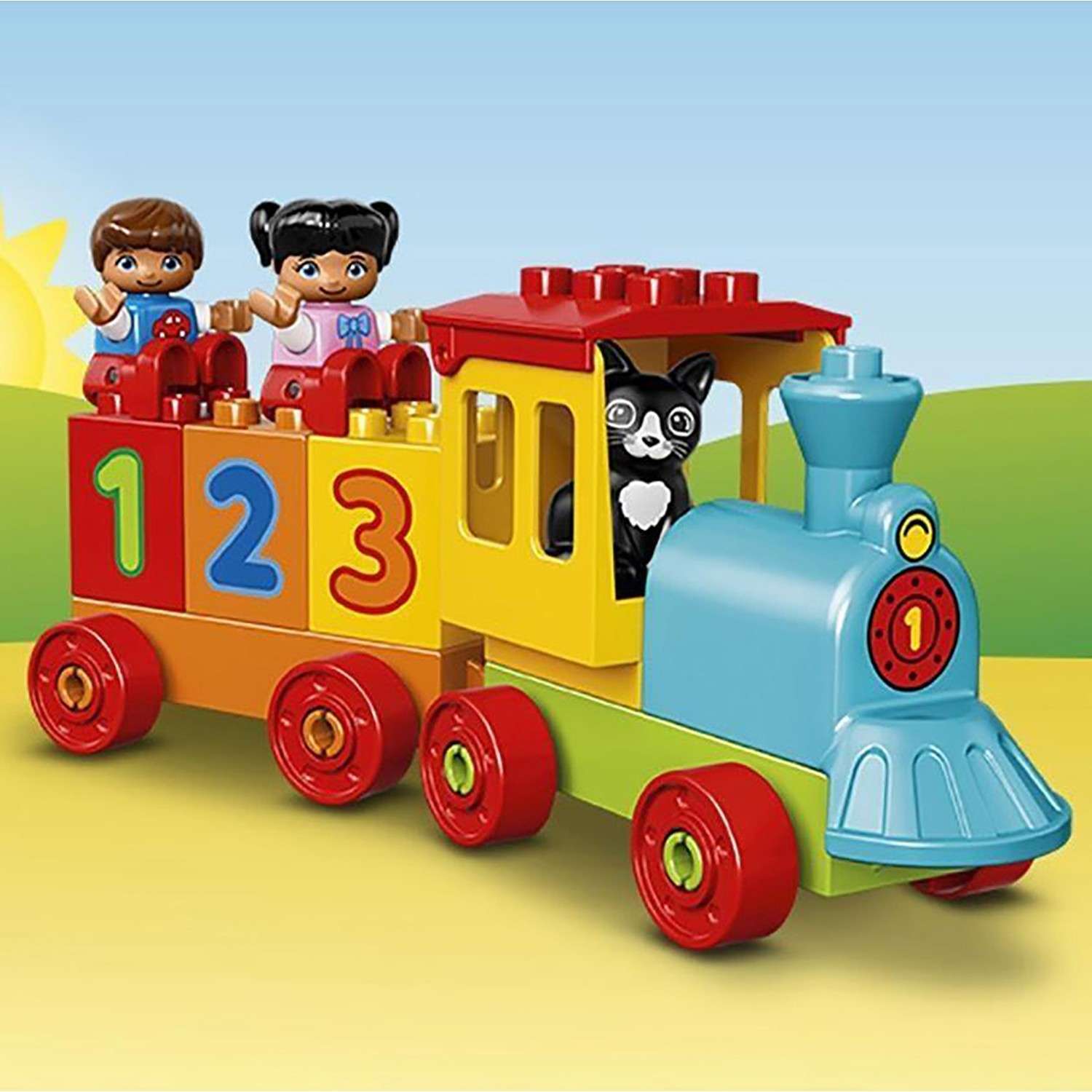 Конструктор LEGO DUPLO Считай и играй блочный - фото 6