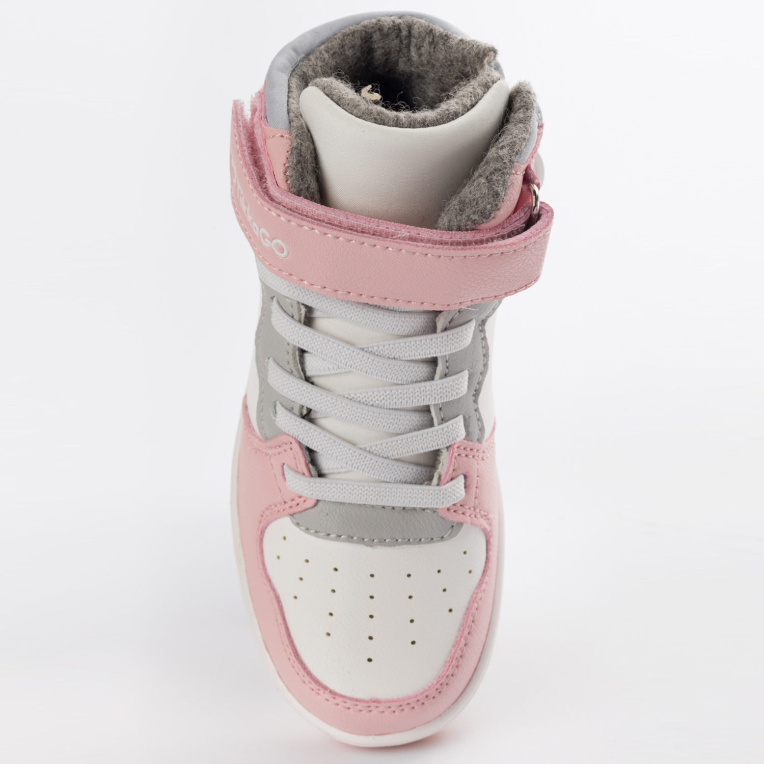Ботинки TikkaGo 4N02_22381-1_white-pink-grey - фото 9