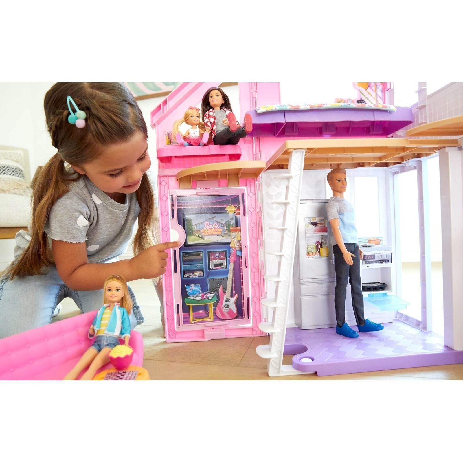 Домик для кукол Barbie FXG57 - фото 9