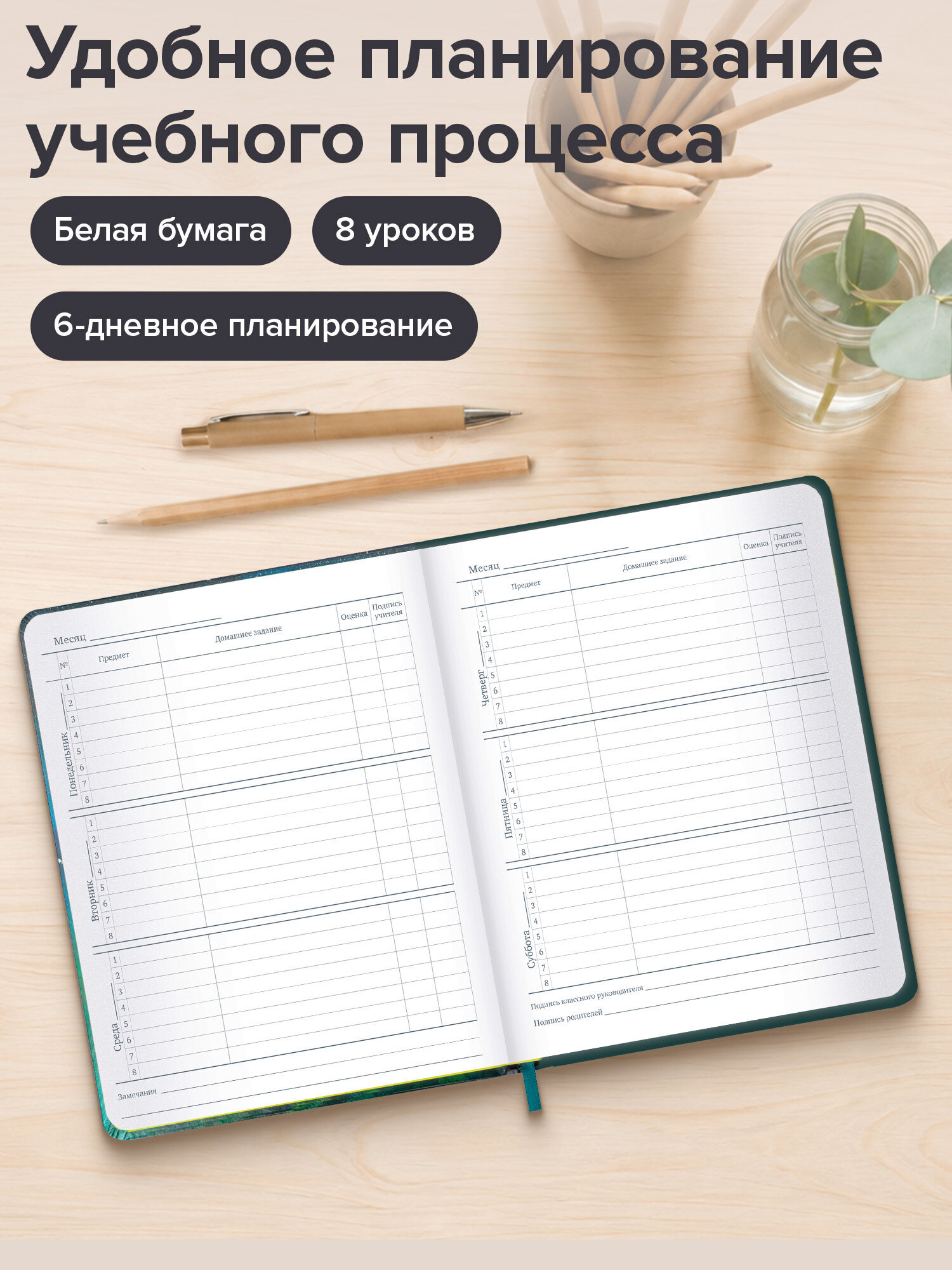 Дневник школьный Brauberg 1-11 класс - фото 3