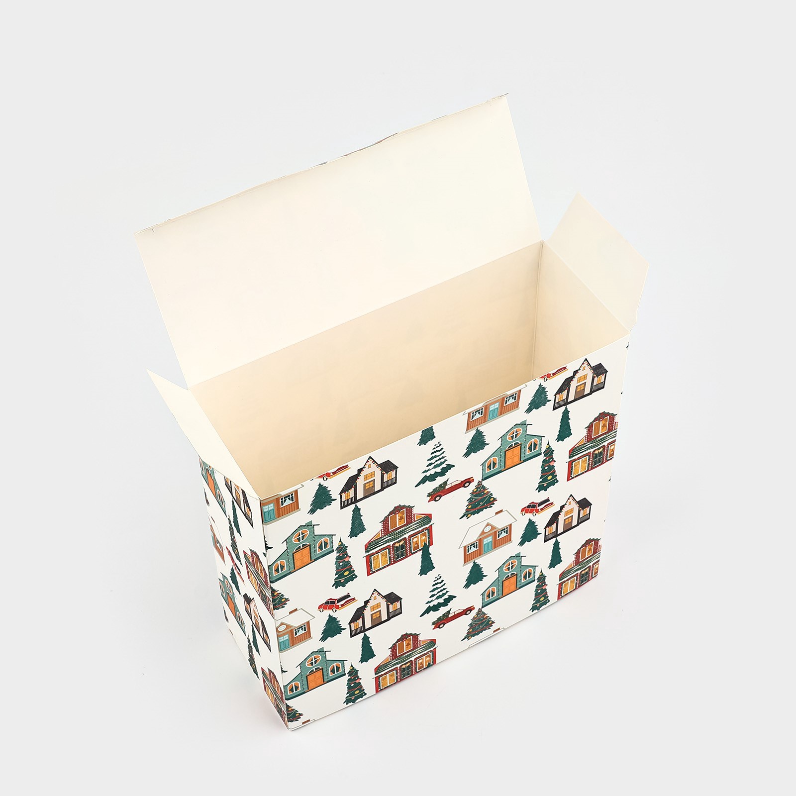 Коробка сборная Дарите Счастье "Роскошный белый", 18,4 х 30,4 х 7,3 см - фото 8