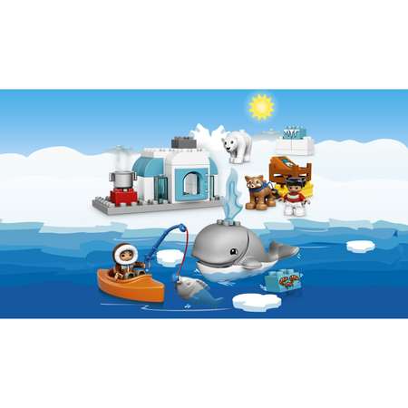 Конструктор LEGO DUPLO Вокруг света: Арктика блочный