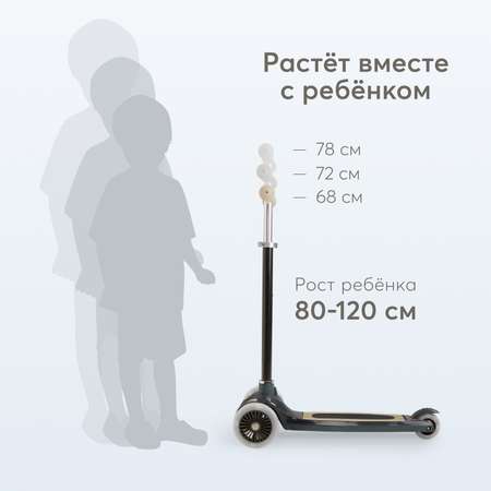Самокат Happy Baby трехколесный