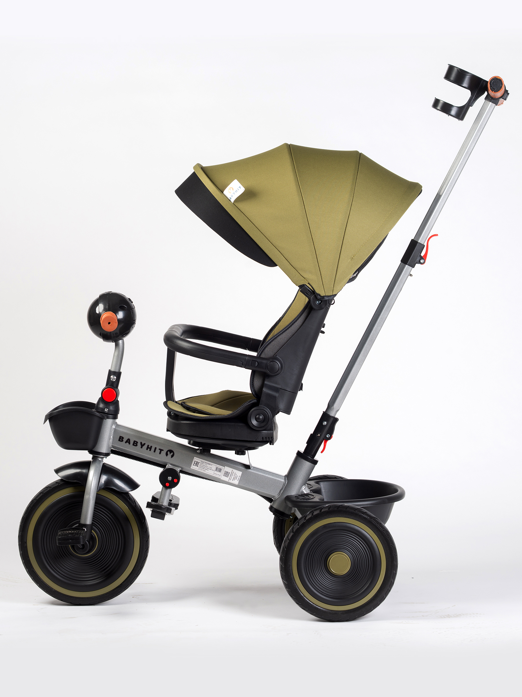 Трехколесный велосипед Babyhit 11 дюймов - фото 8