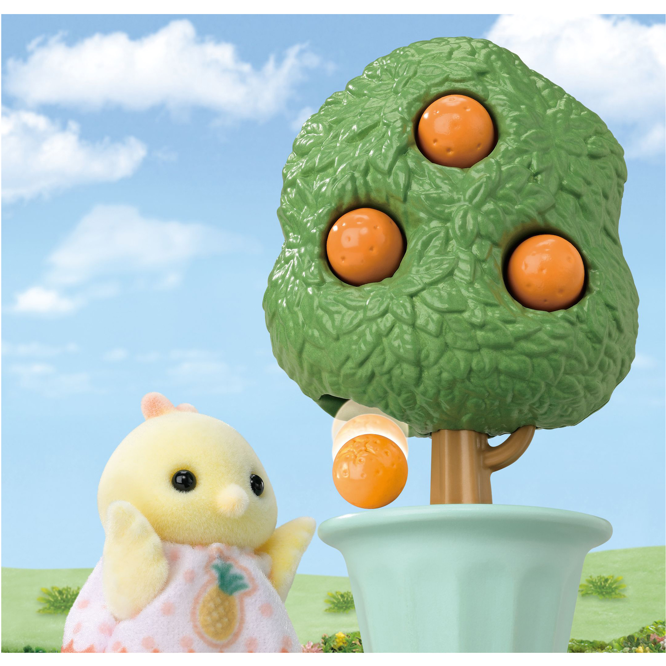 Игровой набор Sylvanian Families Семья цитрусовых птичек - фото 10