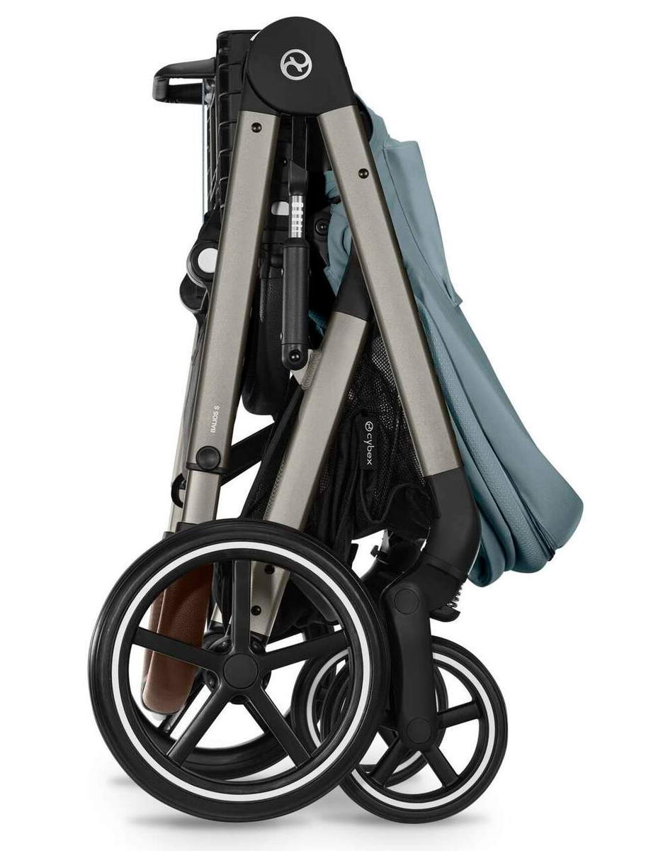 Коляска 3в1 Cybex Balios S Lux 3в1 2025 синий - фото 4