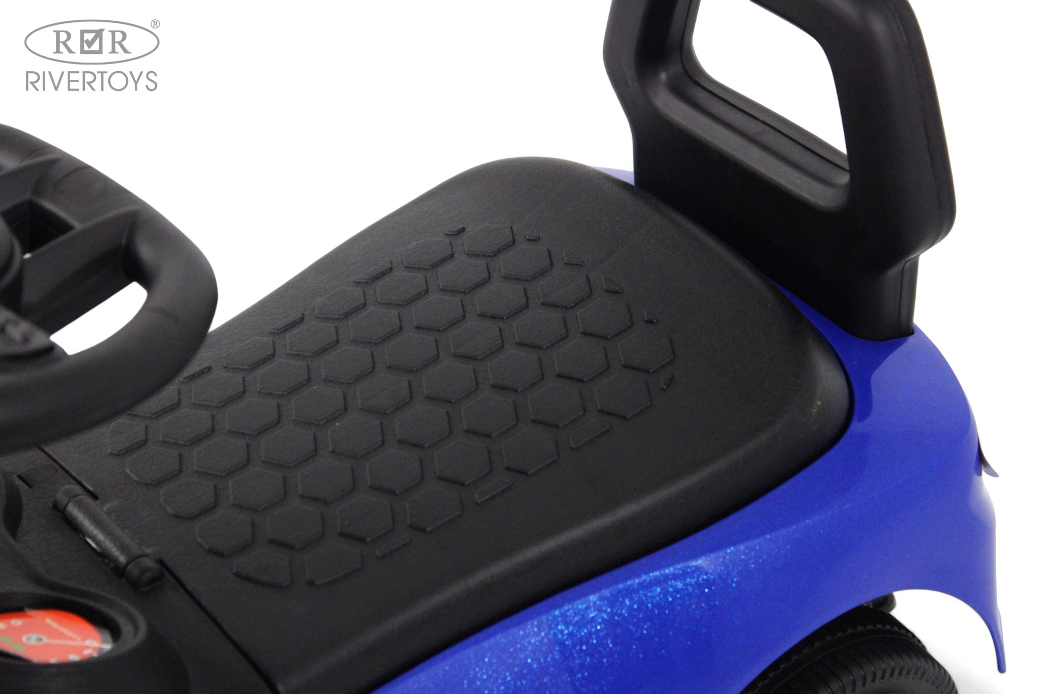 Каталка RIVERTOYS Z004ZZ-T-BLUE синий - фото 4