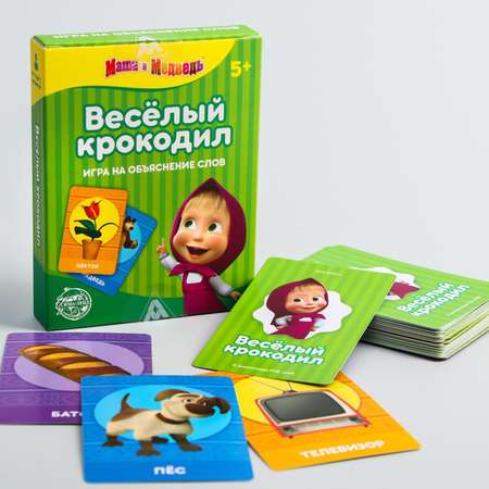 Настольная игра Маша и Медведь Весёлый крокодил