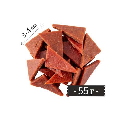 Лакомства для собак LIGHT BITES 55г Треугольные ломтики из кролика
