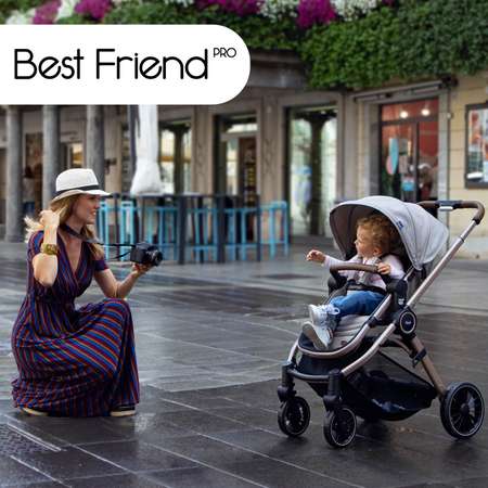Коляска 3 в 1 Chicco Trio Best Friend Pro Magnet