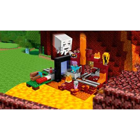 Конструктор LEGO Minecraft блочный